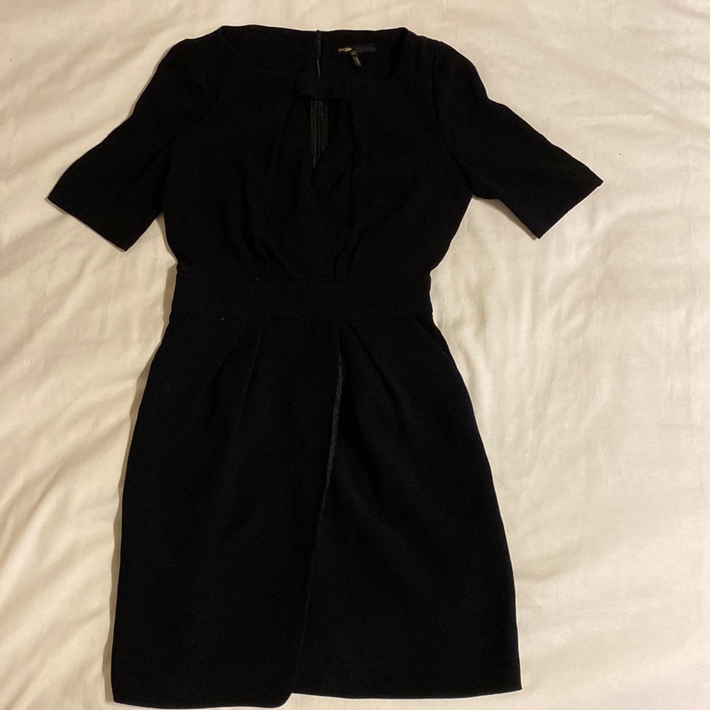 Maje black dress S